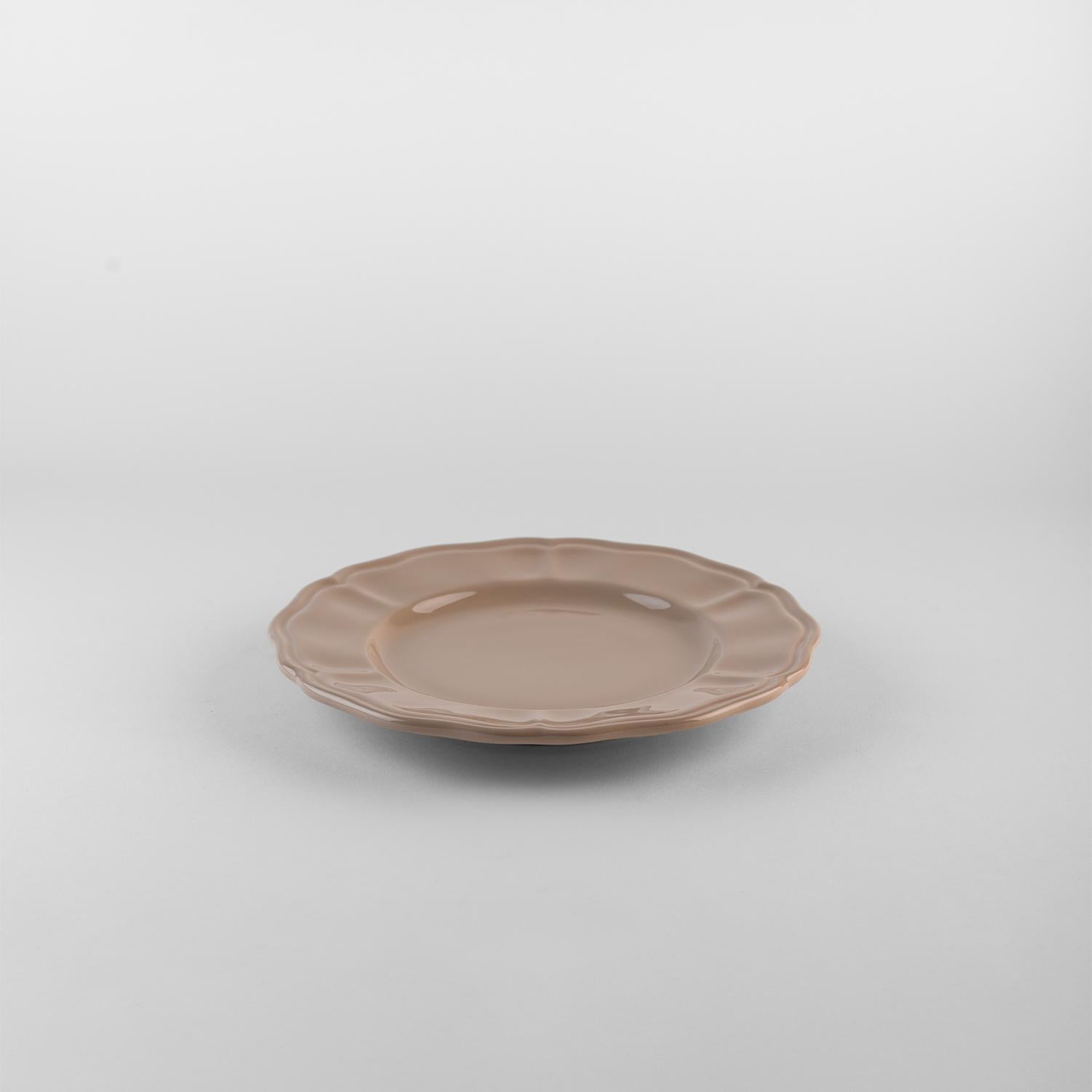 Platos hondos gris paloma: Sopa, soporte, plato auxiliar para 4. Hecho a mano en Italia 2024 Italiano en venta