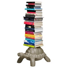 Dove Grey Turtle Bookcase, Designed by Marcantonio, Made in Italy