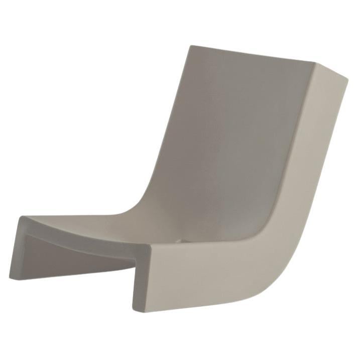 Poltroncina a dondolo Dove Grey Twist di Prospero Rasulo