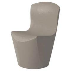Sedia Zoe color tortora di Guglielmo Berchicci