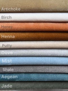 Dove Linen Velvet Performance Sample