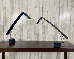 Paire de lampes à pampilles colombes de Mario Barbaglia & Marco Colombo