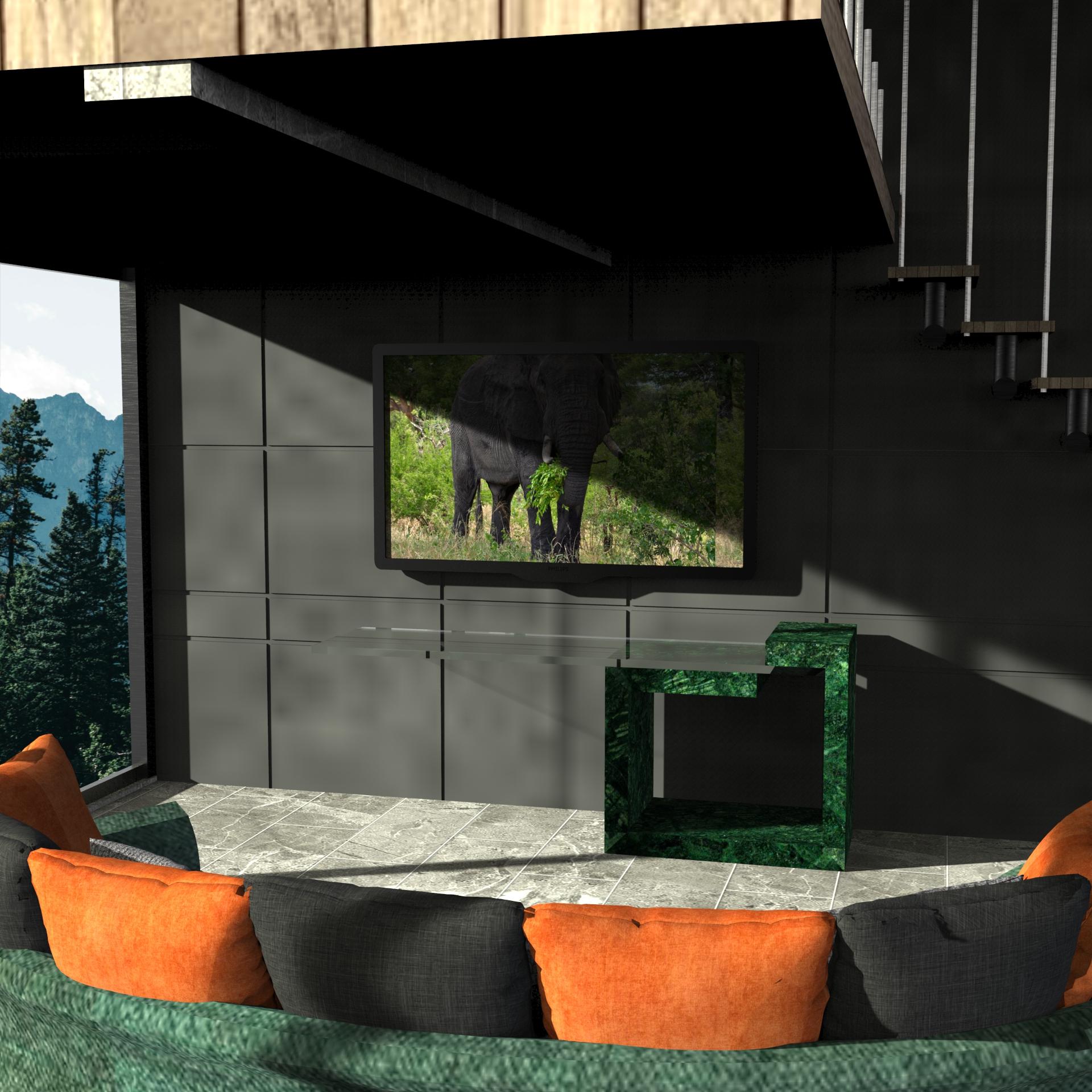 Table TV Dove Marble Modern Design Italian Marble Craftmanship Made in Spain en vente 7