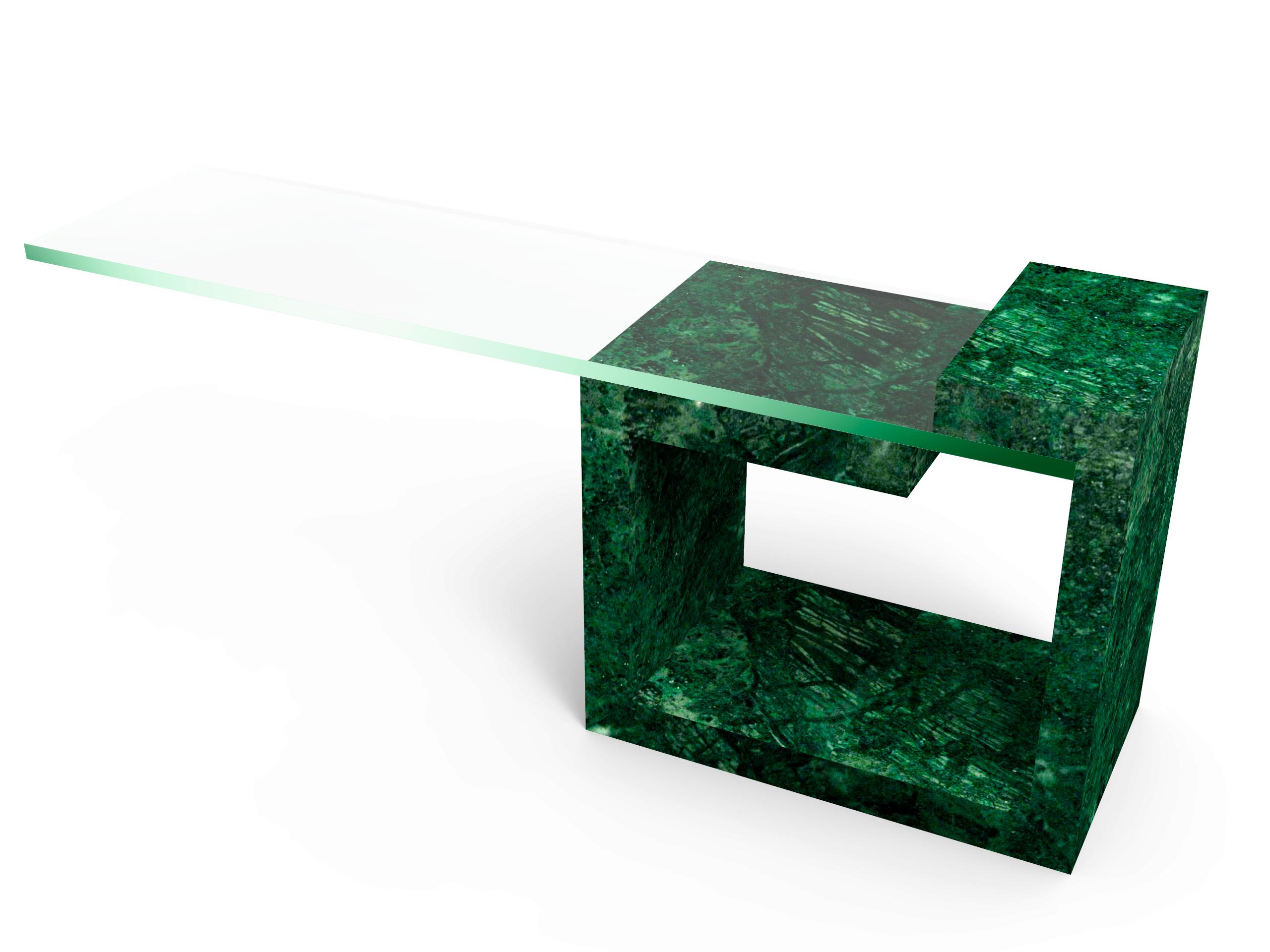 XXIe siècle et contemporain Table TV Dove Marble Modern Design Italian Marble Craftmanship Made in Spain en vente