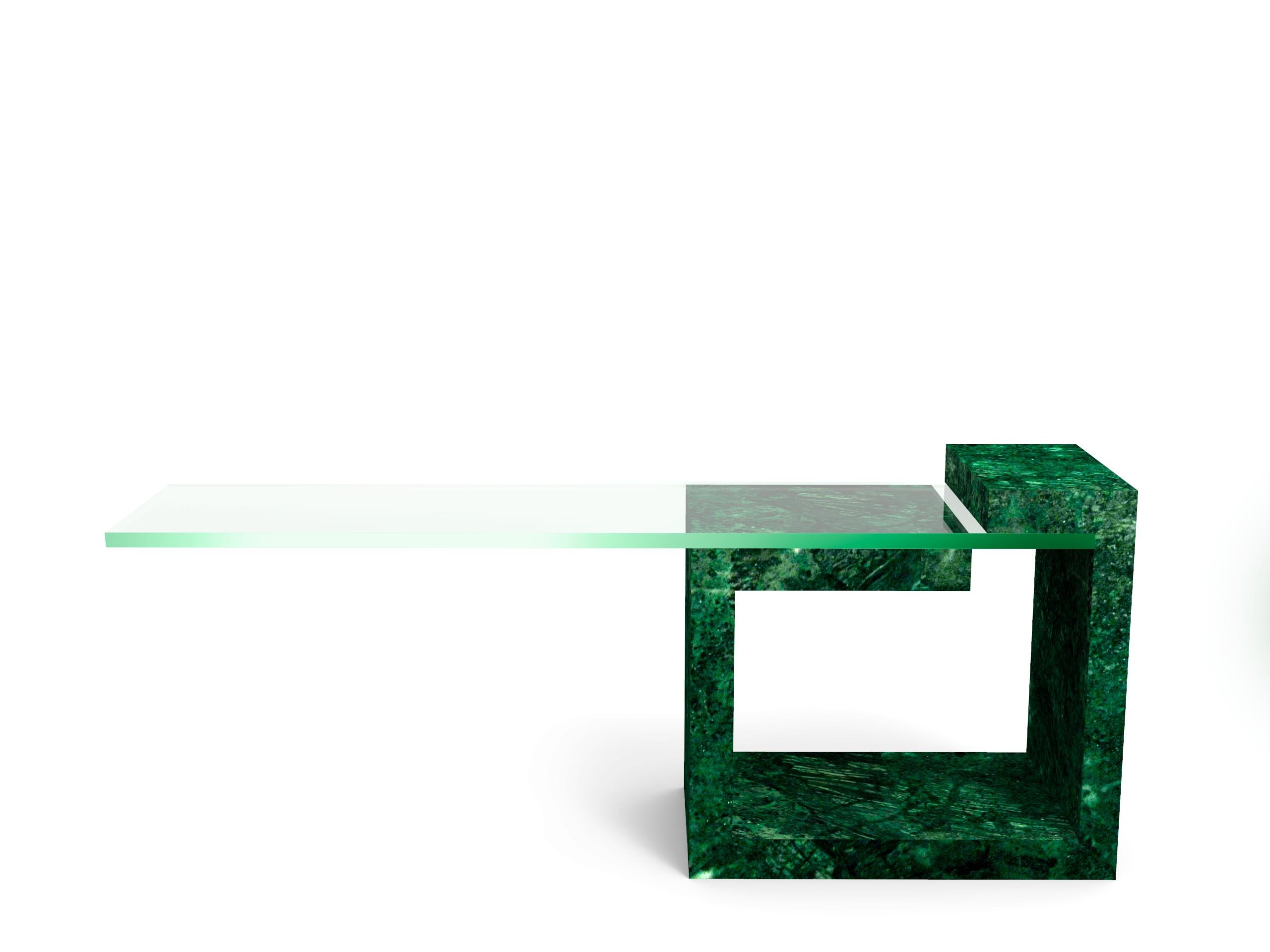 Table TV Dove Marble Modern Design Italian Marble Craftmanship Made in Spain en vente 1