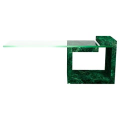 Dove TV Table Marble Modern Design Italian Marble Craftmanship Made in Spain