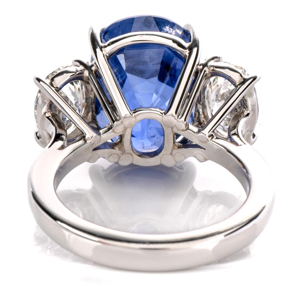 unheated blue sapphire