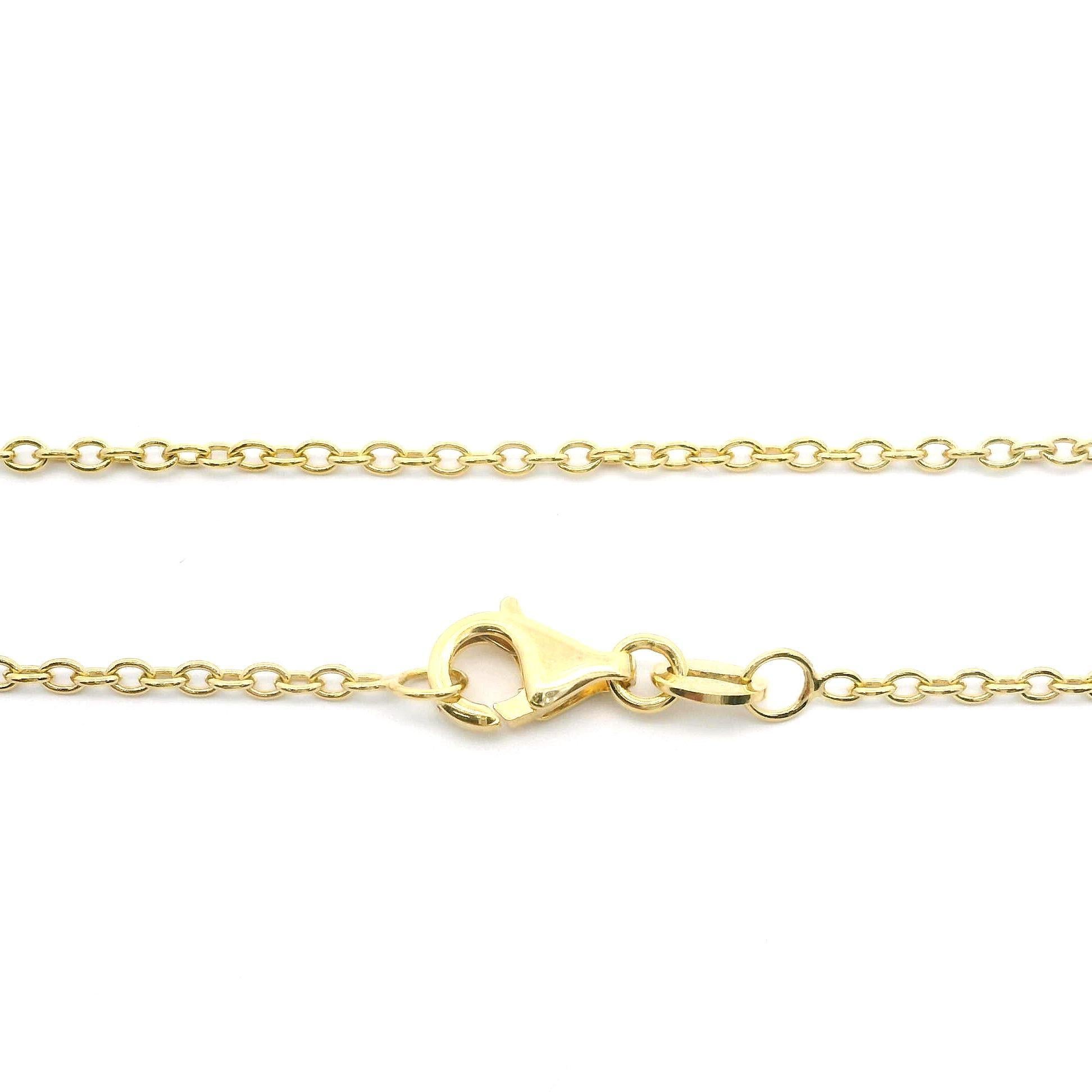 Halskette mit tropfenförmigem Anhänger, Taube 18 Karat Gelbgold Rosenquarz 1,74 Karat Diamant im Angebot 1