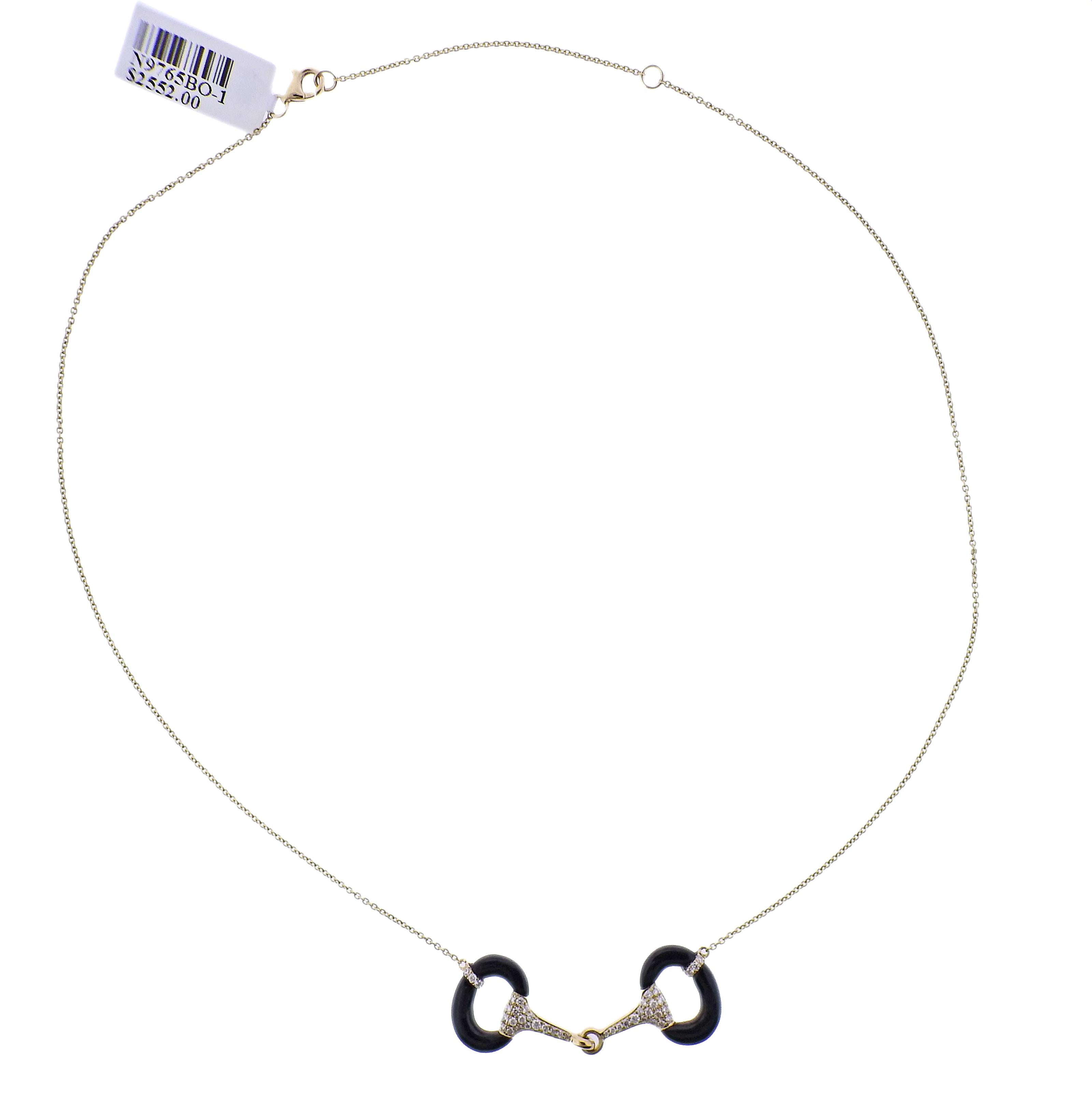 horsebit necklace