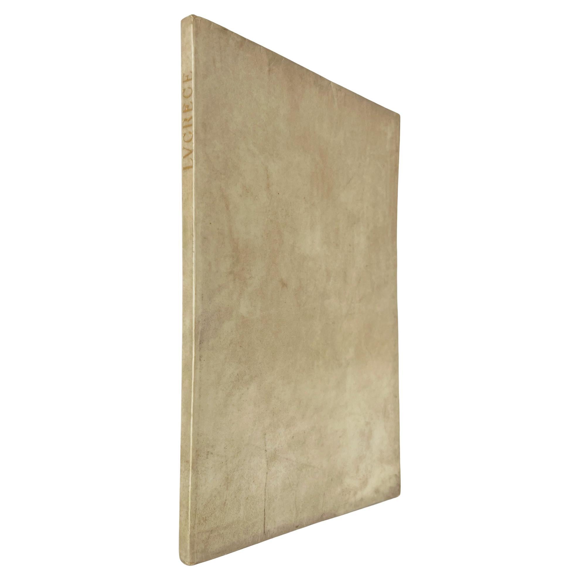 DOVES PRESS - Lucrece - Shakespeare's The Rape of Lucrece - LIMITED EDITION