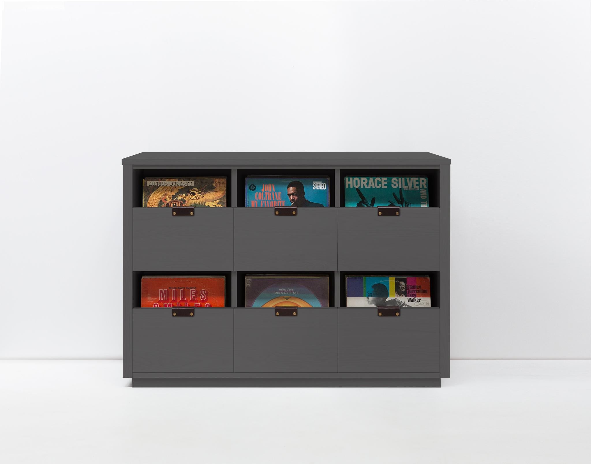 Laiton Meuble de rangement en vinyle à queue d'aronde 1 x 2,5 en vente