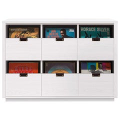 Dovetail 3 x 2 Vinyl Storage Cabinet Glacier White Finish - IN STOCK