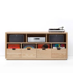 Dovetail for Sonos Vinyl Storage Cabinet 4 x 1.5 with Equipment Shelf