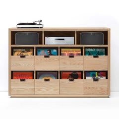 Dovetail for Sonos Vinyl Storage Cabinet 4 x 2.5 with Equipment Shelf