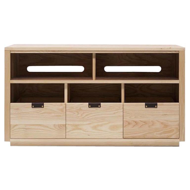 Armadietto a coda di rondine in vinile 3 x 1,5 con ripiano per attrezzature in vendita