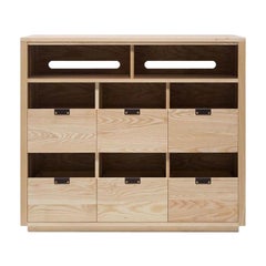 Armoire de rangement en vinyle à queue d'aronde 3 x 2,5 avec étagère pour équipement
