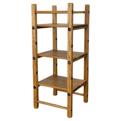 Used Dowel system tiered shelving unit