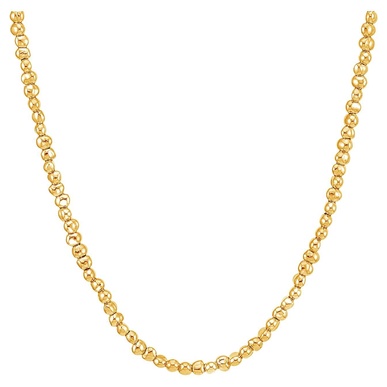 Dower & Hall Chunky Signature Nugget Necklace For Sale