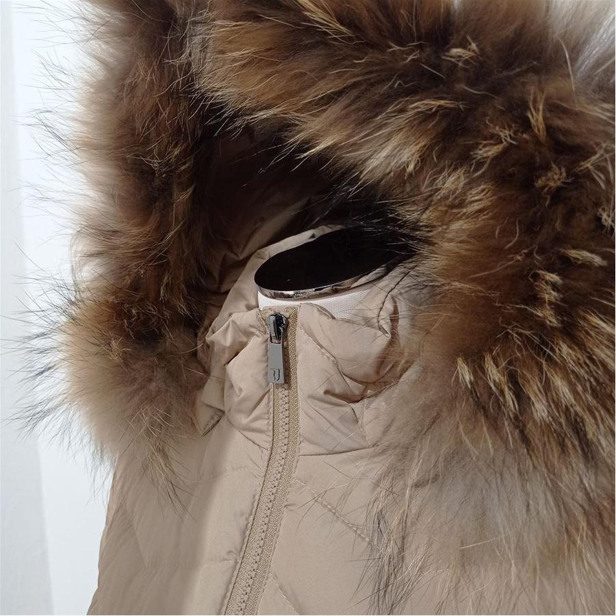 Brown Trussardi Down jacket size 40 For Sale