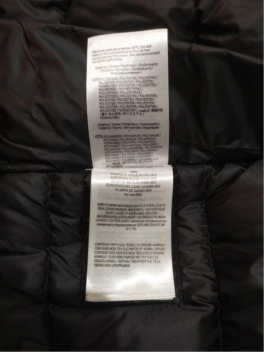 Black Add Down jacket size 42 For Sale
