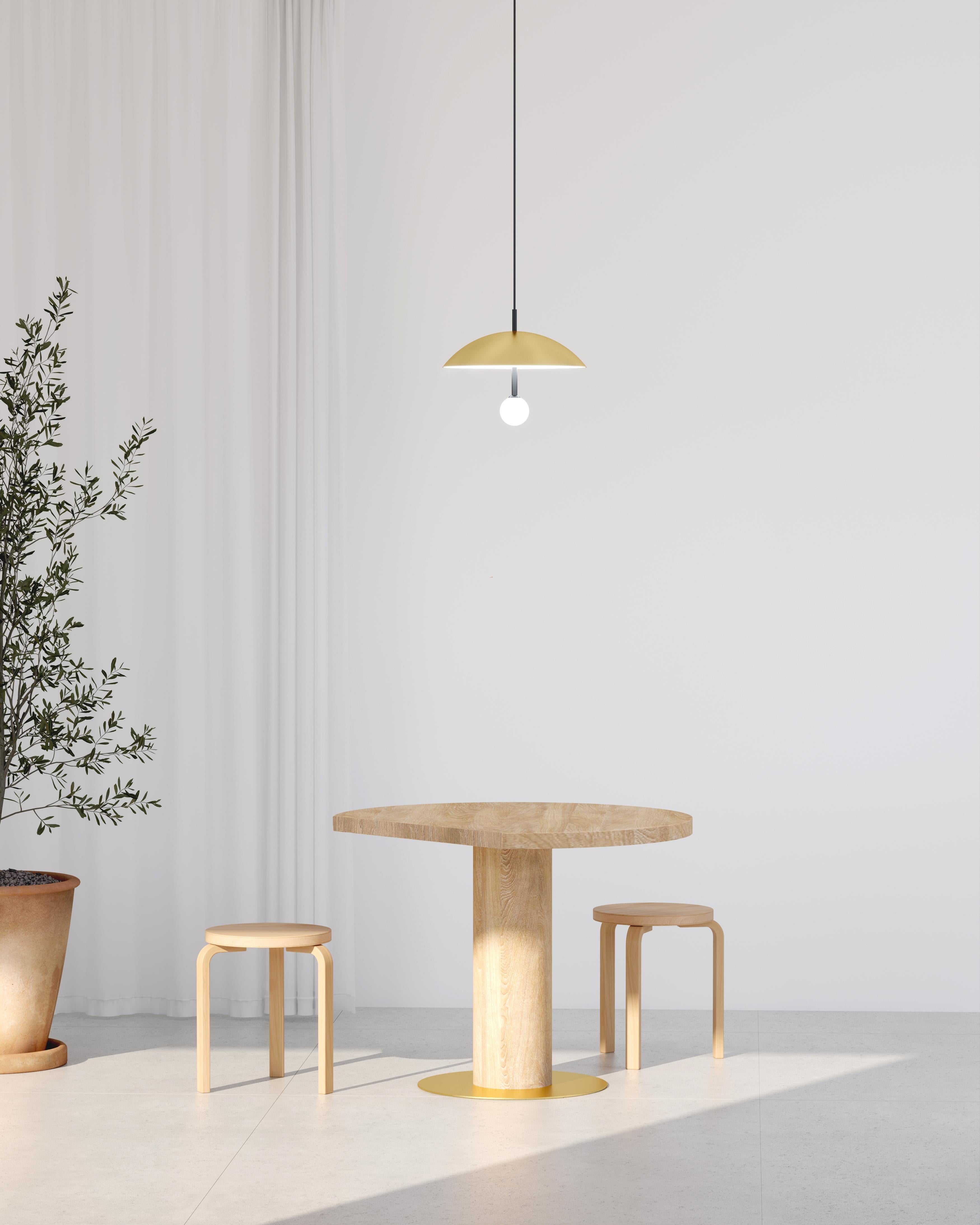 Postmoderno Lampada a sospensione Down di Atelier A Light in vendita