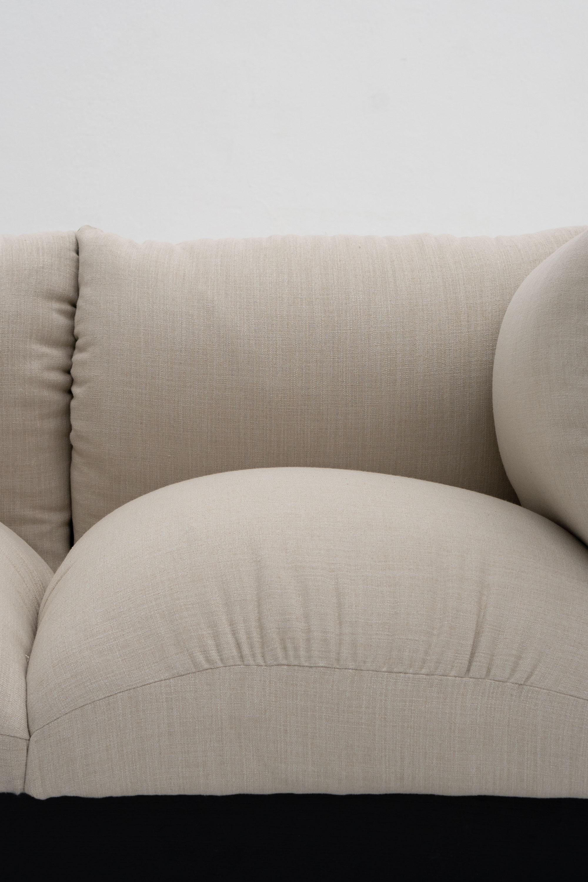 Fabric 'Down' Sofa by Carlo Bartoli for Rossi Di Albizzate, Italy, 1972