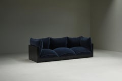 “Down” three-seat sofa by Carlo Bartoli for Rossi di Albizzate, 1970s Italy.