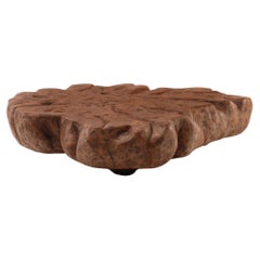 Down To Earth • Hand-Sculpted Red Earth Stone Coffee Table by Odditi