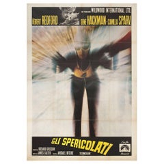 'Downhill Racer' 1970 Italian Quattro Fogli Film Poster