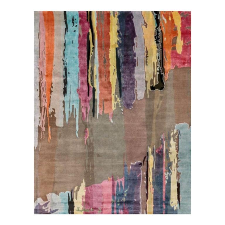 DOWNTOWN 400 rug by Illulian
Dimensions: D400 x H300 cm 
Materials: Wool 50%, Silk 50% Variations available and prices may vary according to materials and sizes. 

Illulian, historic and prestigious rug company brand, internationally renowned in
