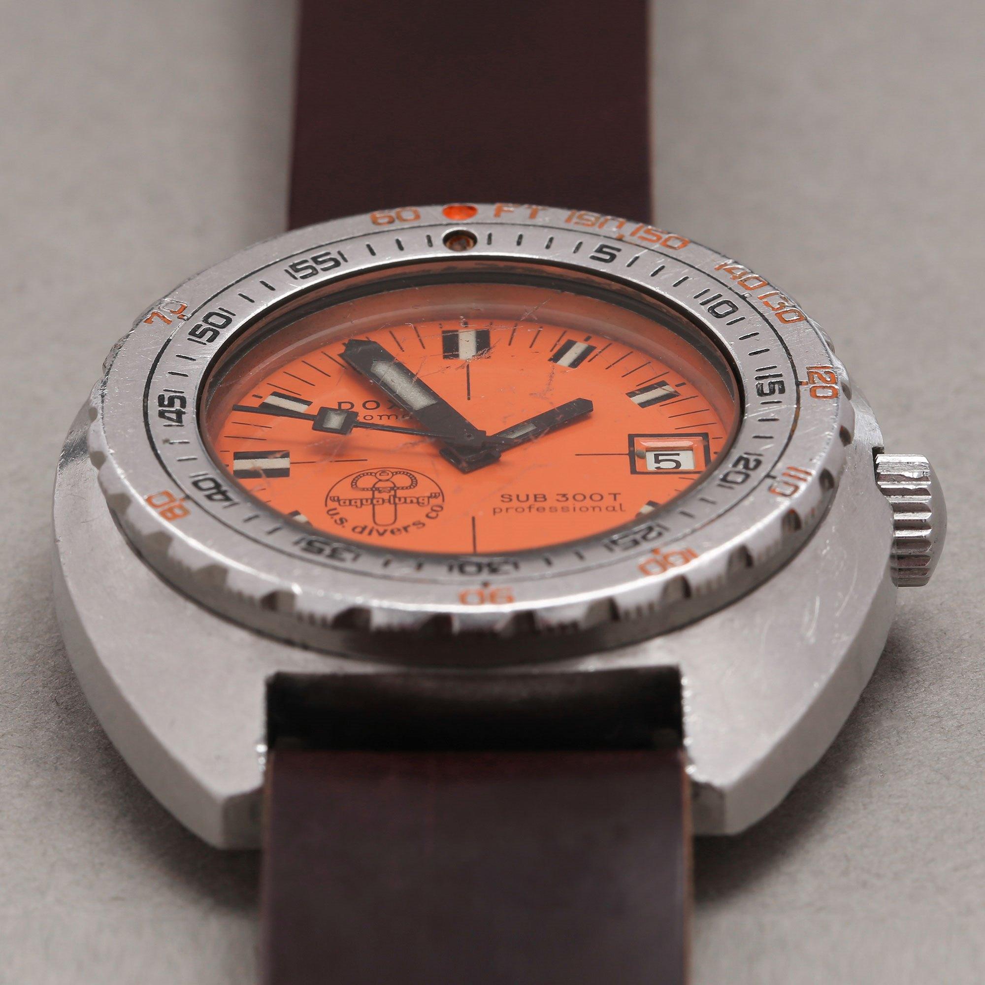Doxa 0 Sub 300 T 11899 Men Stainless Steel Aqua-Lung U.S Divers Logo' Watch 1