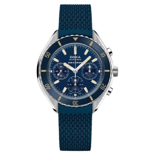 Doxa Sub 200 C-Graph Caribbean Automatic Blue Dial Men's Watch 798.10.201.32