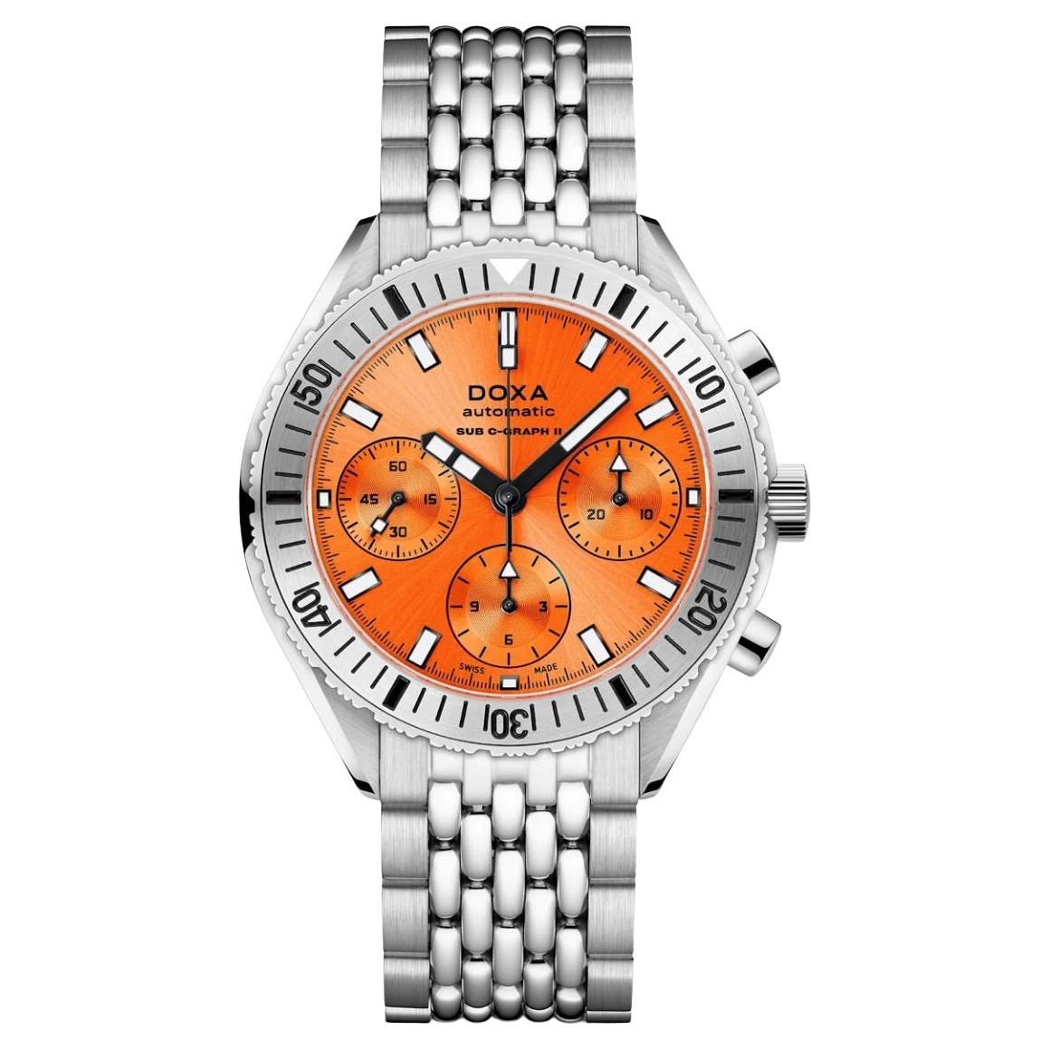 Doxa Sub 200 C-Graph II Professional 42mm Men's Watch 797.10.351.10 For Sale