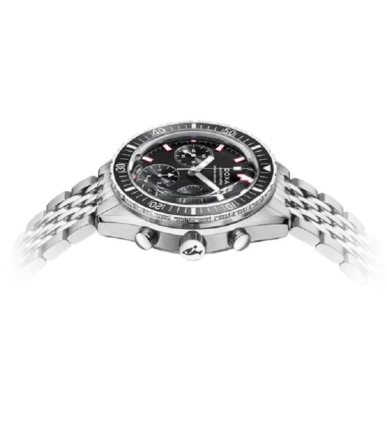Doxa Sub 200 C-Graph II Sharkhunter 42mm Men's Watch 797.10.101.10 In New Condition For Sale In Wilmington, DE
