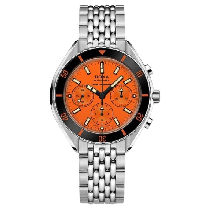 Doxa Sub 200 C-Graph Professional Automatic Orange Dial Watch 798.10.351.10 For Sale