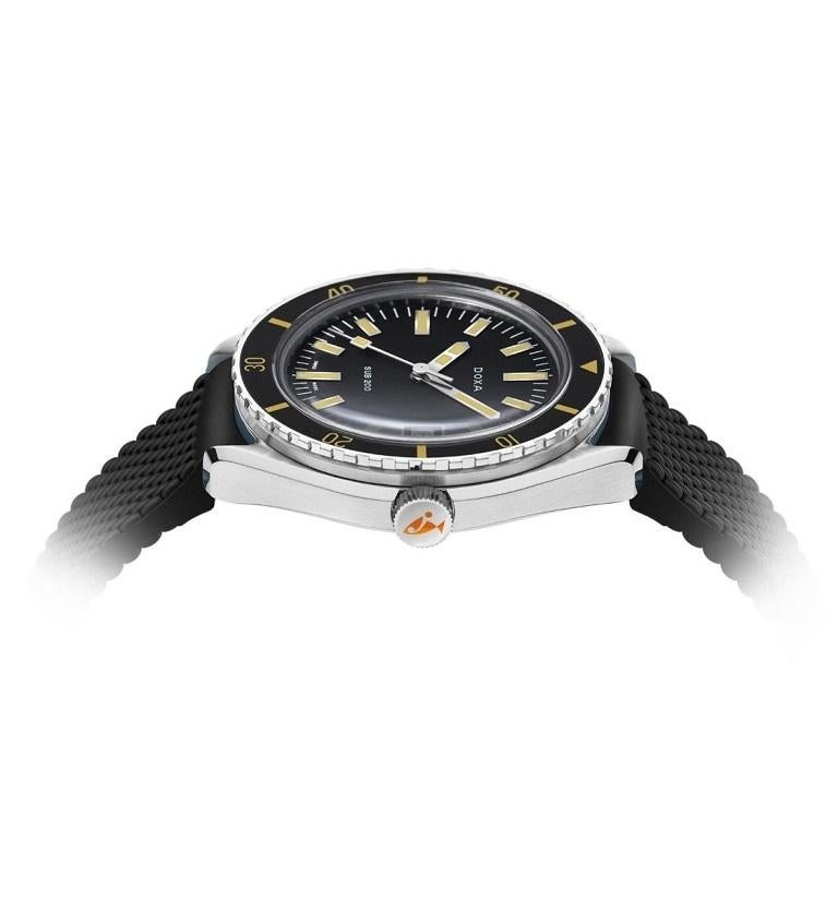Doxa Sub 200 Sharkhunter Automatic Black Dial Herrenuhr 799.10.101.20 im Zustand „Neu“ im Angebot in Wilmington, DE
