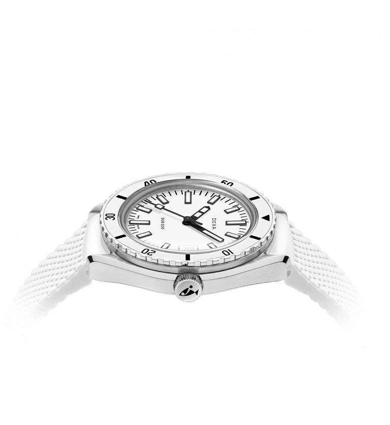 doxa white pearl sub 200