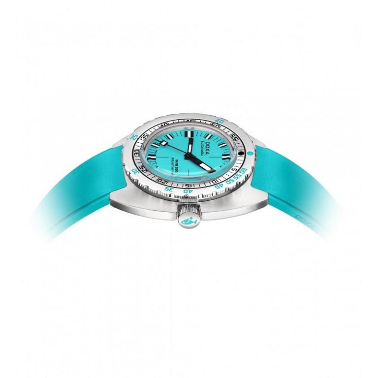 Doxa Sub 300 Aquamarine 42mm Automatic Men's Watch 821.10.241.25 In New Condition For Sale In Wilmington, DE