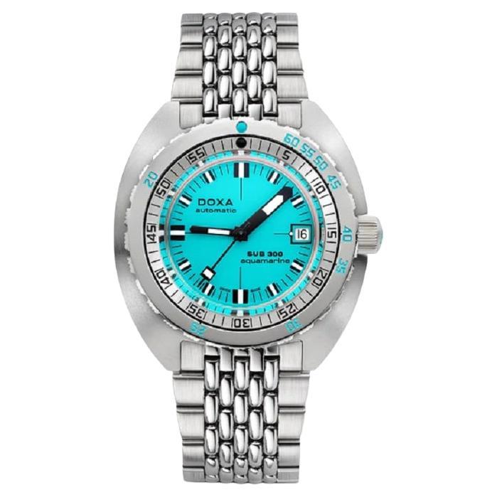 Doxa Sub 300 Aquamarine Automatic Men's Watch 821.10.241.10 For Sale