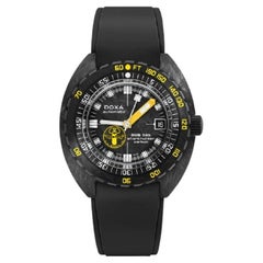 Orologio da uomo Doxa Sub 300 Carbon Aqua Divers US Sharkhunter 822.70.101AQL.20