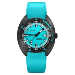 Used Doxa Sub 300 Carbon Aquamarine Automatic Men's Watch 822.70.241.25