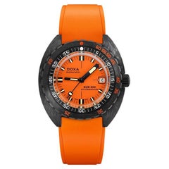 Doxa Sub 300 Carbon Professional Automatic Orange Zifferblatt Herrenuhr 822.70.351.21