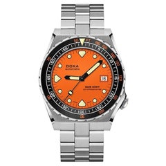 Doxa Sub 600T Professional Automatic Orange Zifferblatt Herrenuhr 861.10.351.10