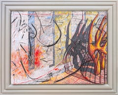 Abstrakte Zeichnungen und Aquarelle
