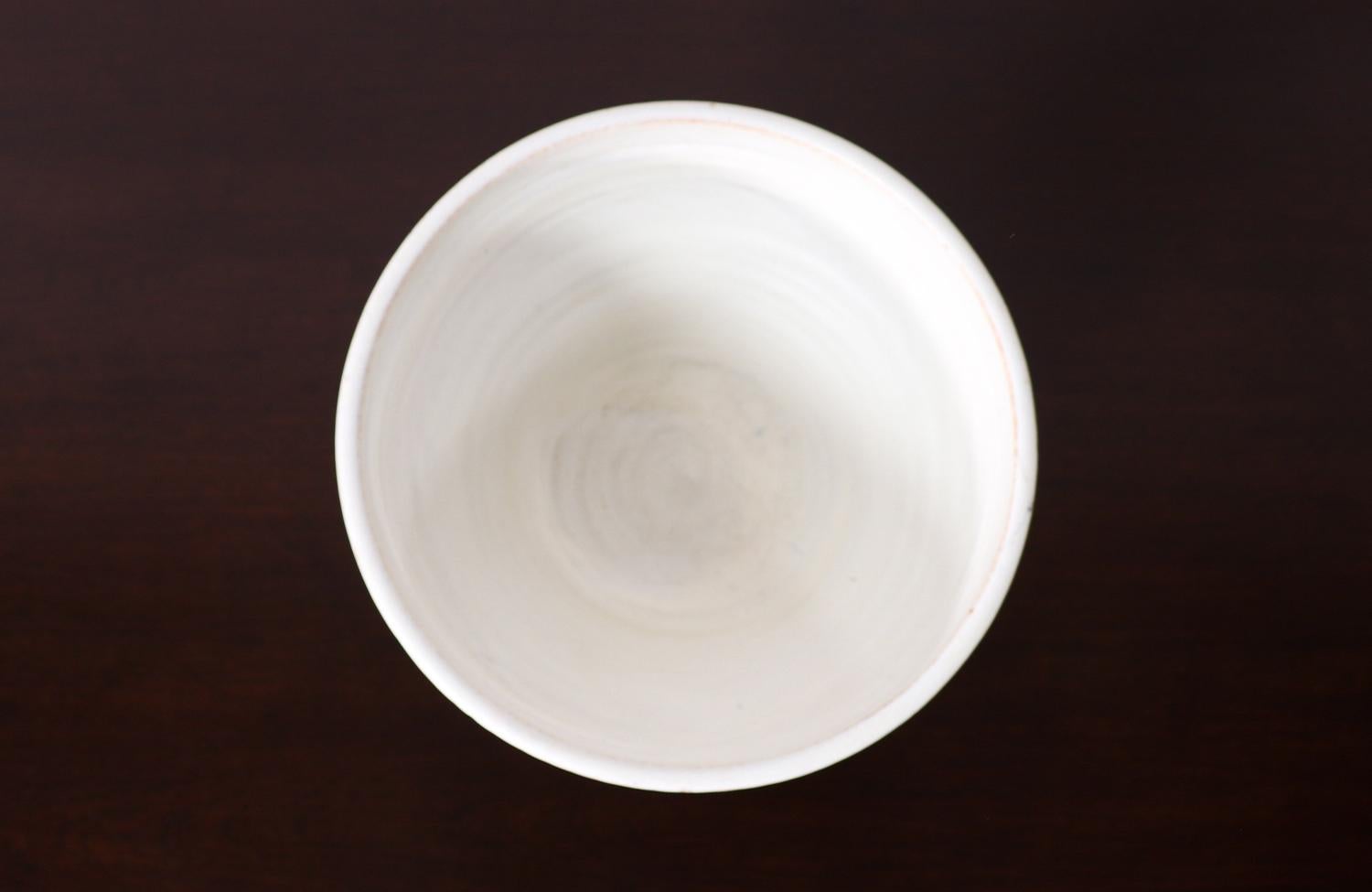 Doyle Lane Glazed Ceramic Footed Bowl 3