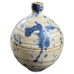 Doyle Lane Signed Mid-Century Modern California Studio Pottery Weed Pot Vase