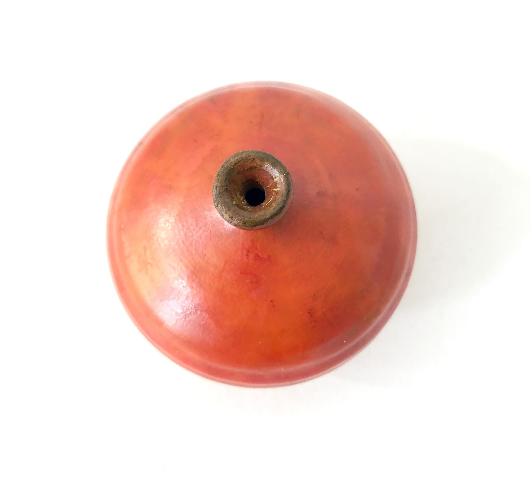 California Studio Pottery weed vase created by Doyle Lane of Los Angeles, California. Vase measures 2.5