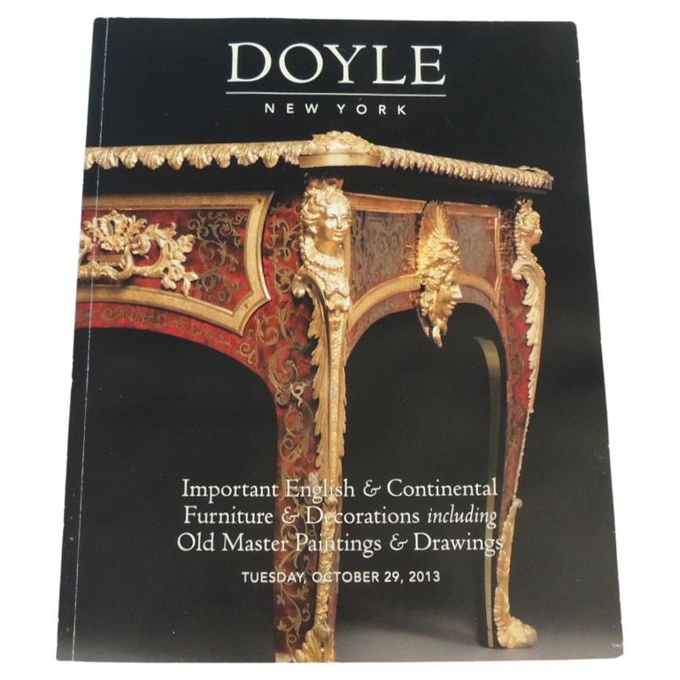 Doyle New York's Auction of Important English and Continental Furniture