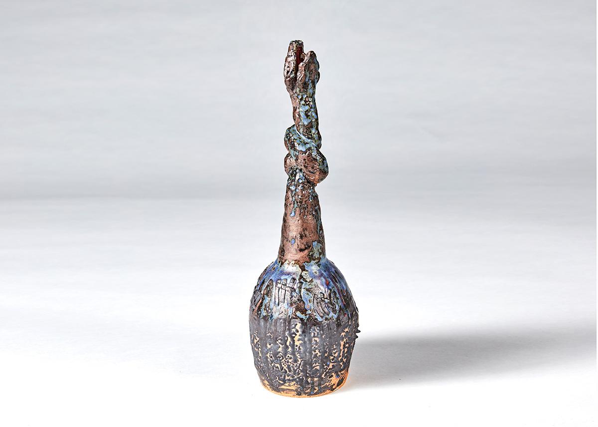 Dozer 'né Jeremy Priola', Consequence, Glazed Ceramic Vase, United States, 2023 In Excellent Condition For Sale In New York, NY