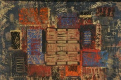 Modern Oversized Abstract Expressionist oil Painting